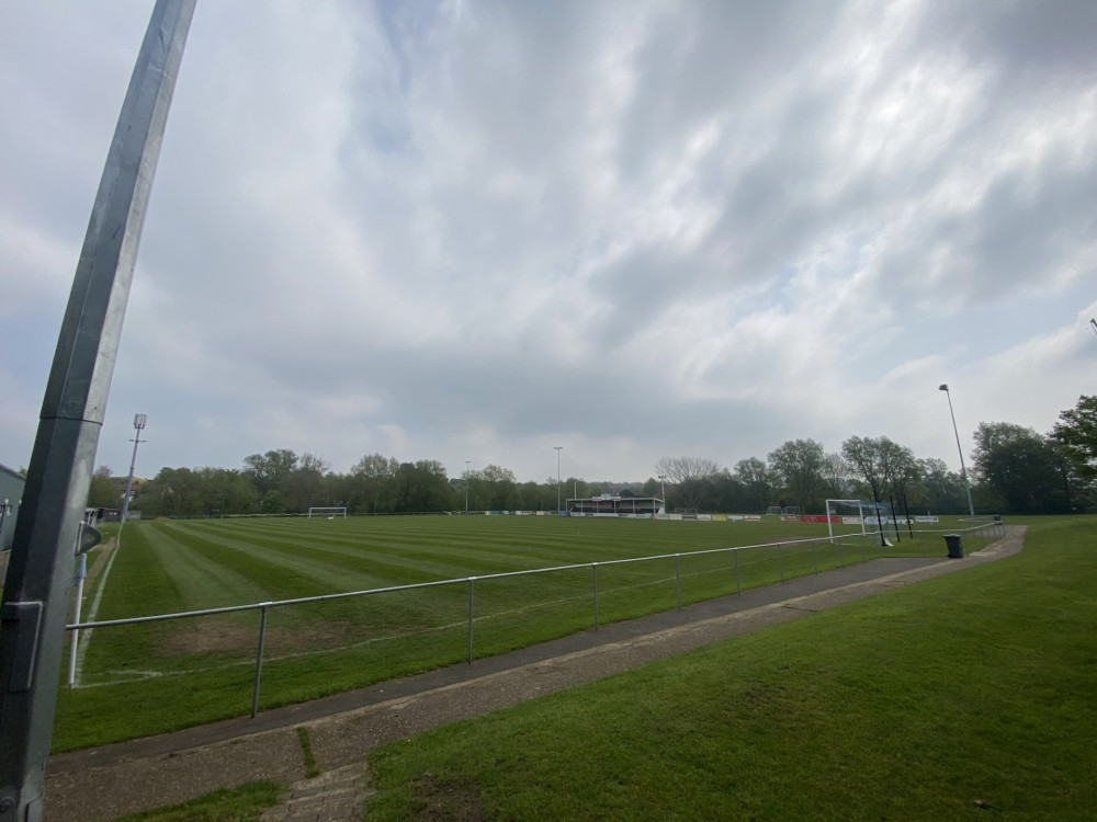 Layham Road Sports Ground in Hadleigh