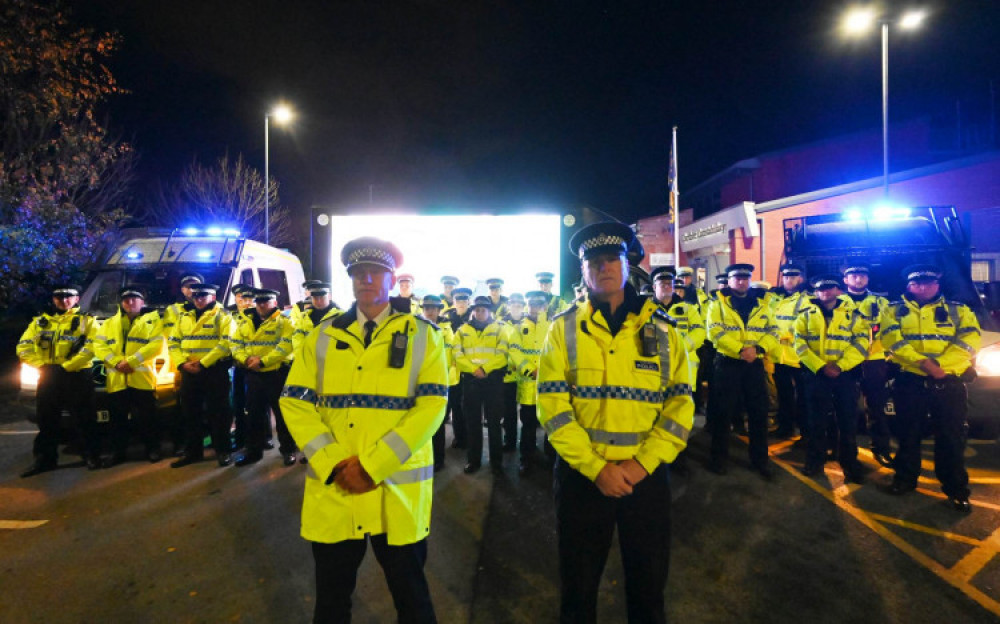 Cheshire Police has promised "robust action" will be taken against anyone who breaks the law, following speculation of planned riots in Crewe (Cheshire Police).