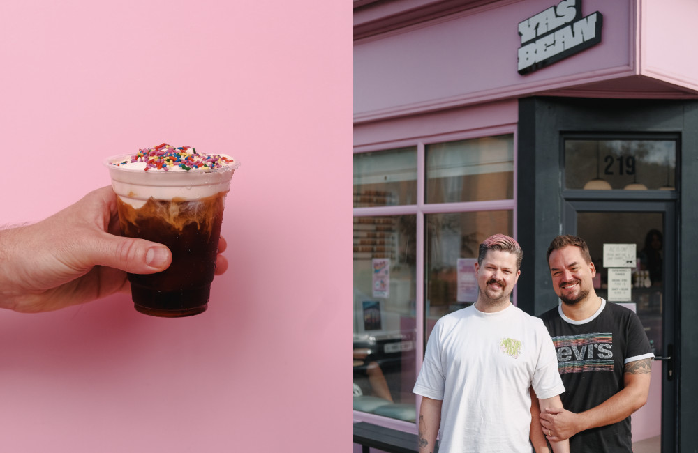 It is three cheers for Yas Bean, as their coffee shop celebrates their third year anniversary. The business is operated by couple Mika Johnson and Dan Hardman. (Image - Yas Bean / @itscommonsenses / Ollie Townsend) 