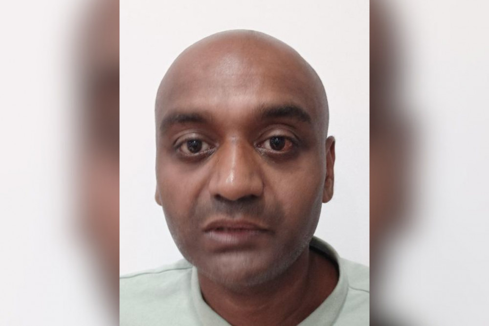 Balasankar Narayanan, 44 was last seen at 6:40pm on Sunday, 4 August (credit: Met Police).