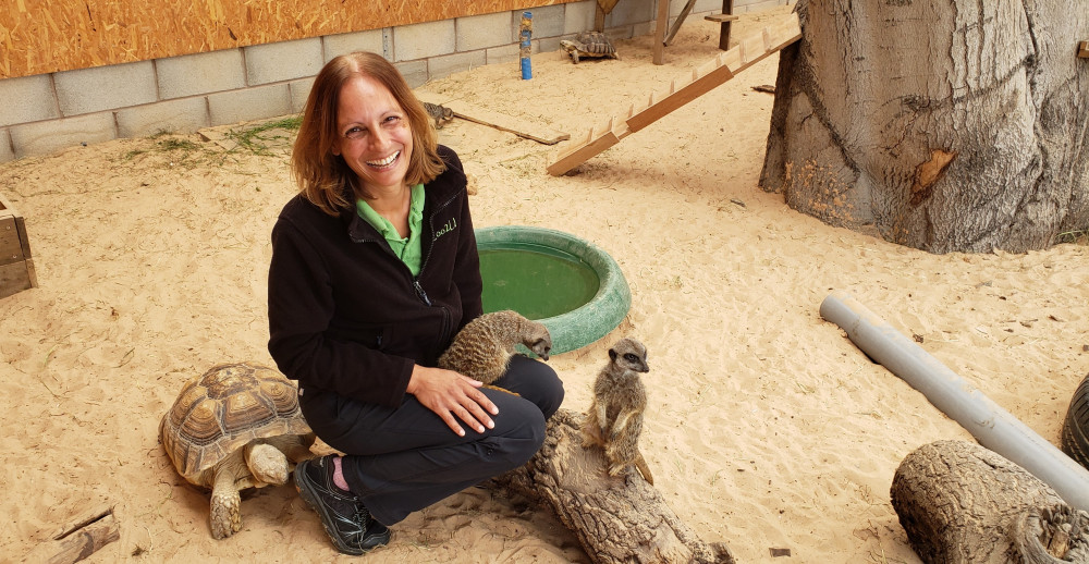 Melissa Mews runs Zoo2U with husband Ben. (Photo: Belinda Ryan)