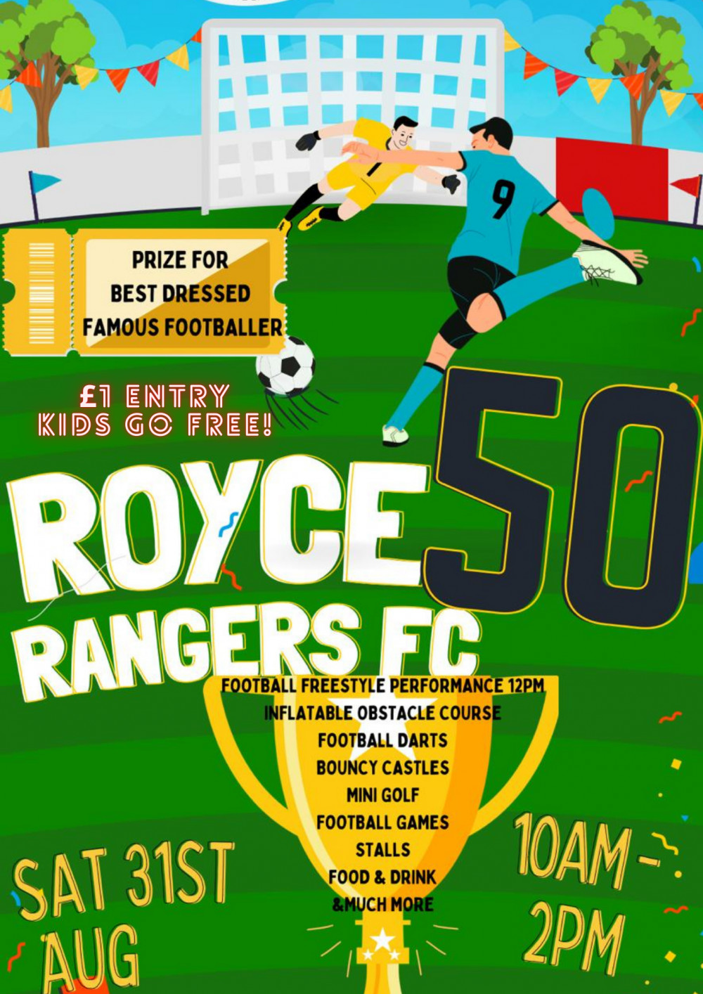 Royce Rangers FC 50th Anniversary Event