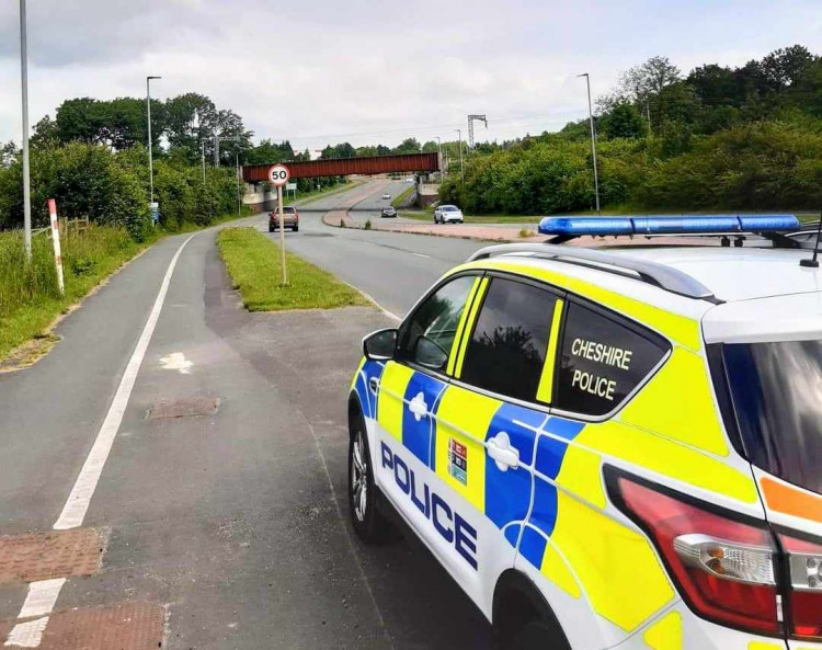 On Sunday 11 August, Cheshire Police noticed a car being used in a manner causing 'alarm, distress or annoyance' on David Whitby Way (Crewe Police).