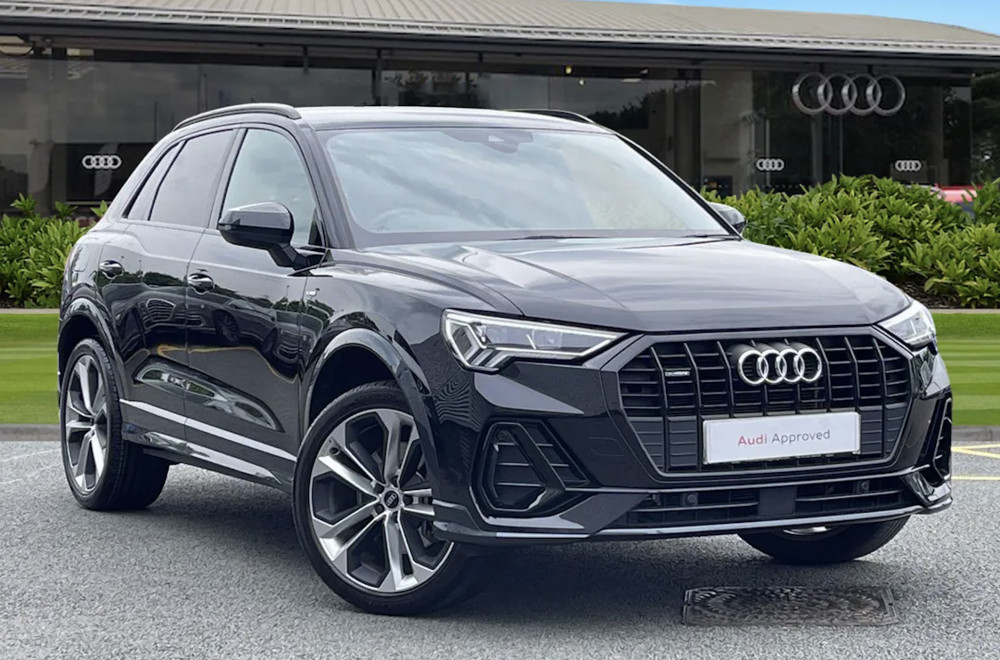 This stunning Audi Q3 Black Edition is Swansway's car of the week (Swansway Group).