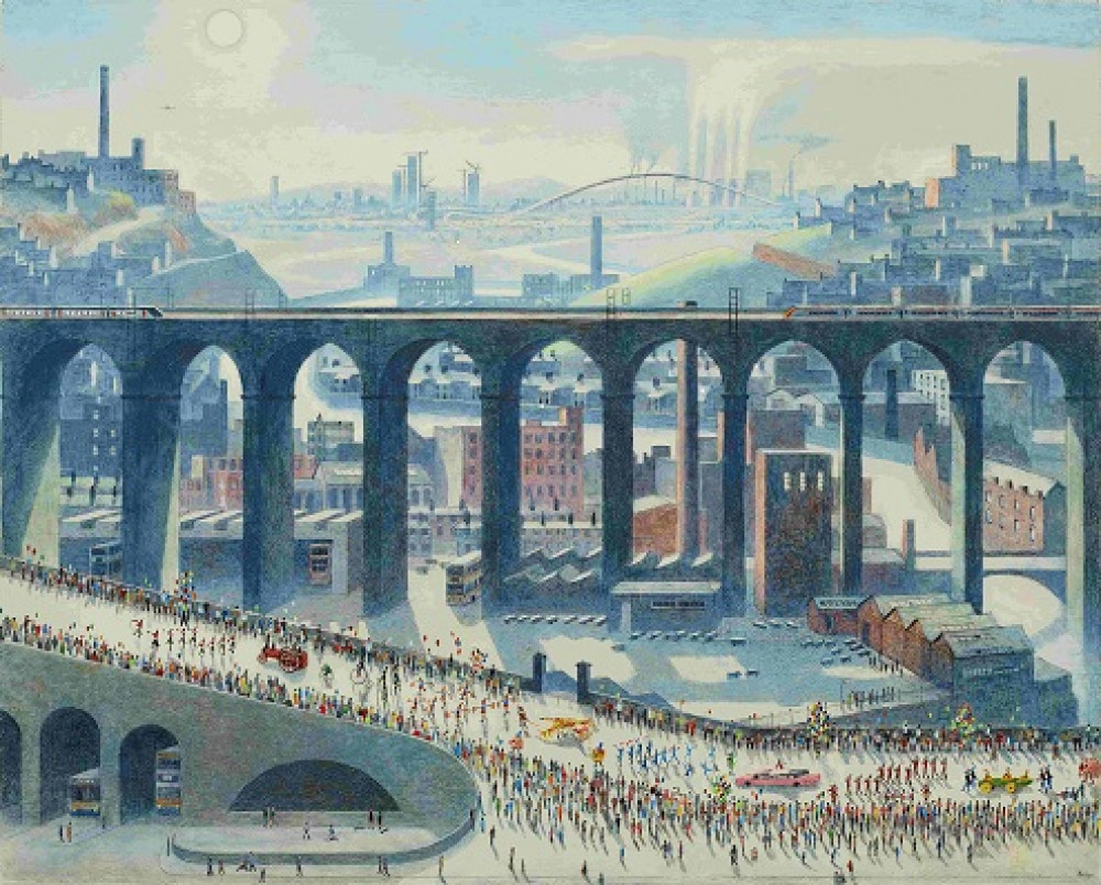 An upcoming exhibition at Stockport War Memorial Art Gallery will showcase more than 100 works from renowned local artist Helen Clapcott (Painting by Helen Clapcott, image via SMBC)