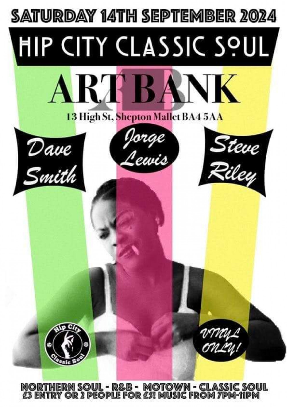 Hip City Classic Soul at Art Bank 