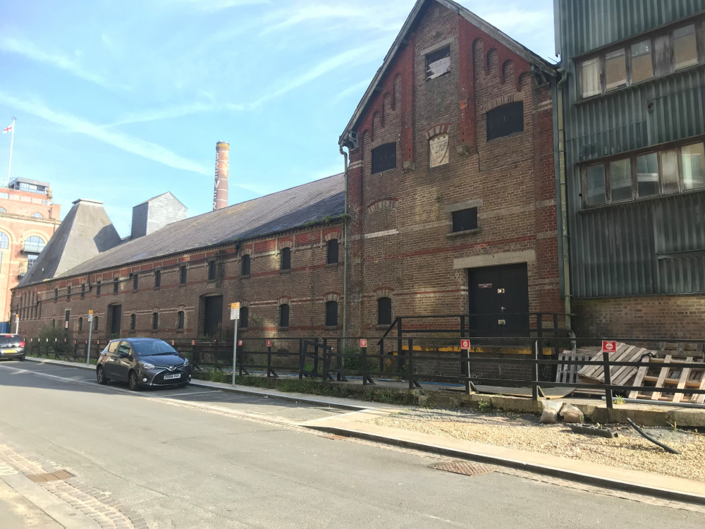 The brewery buildings at the moment. 