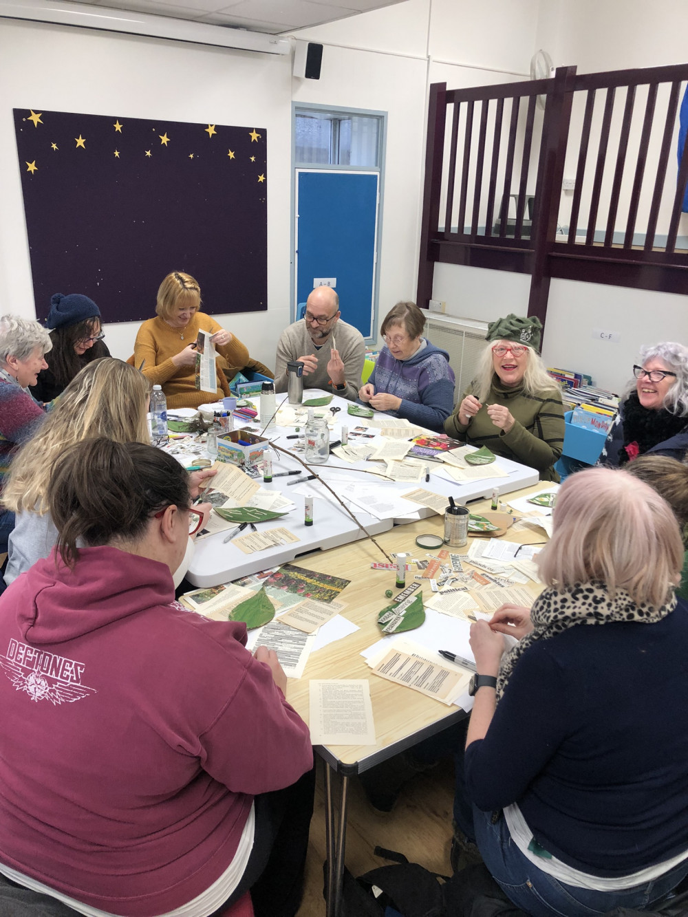 'Found' Poetry Art Workshop 