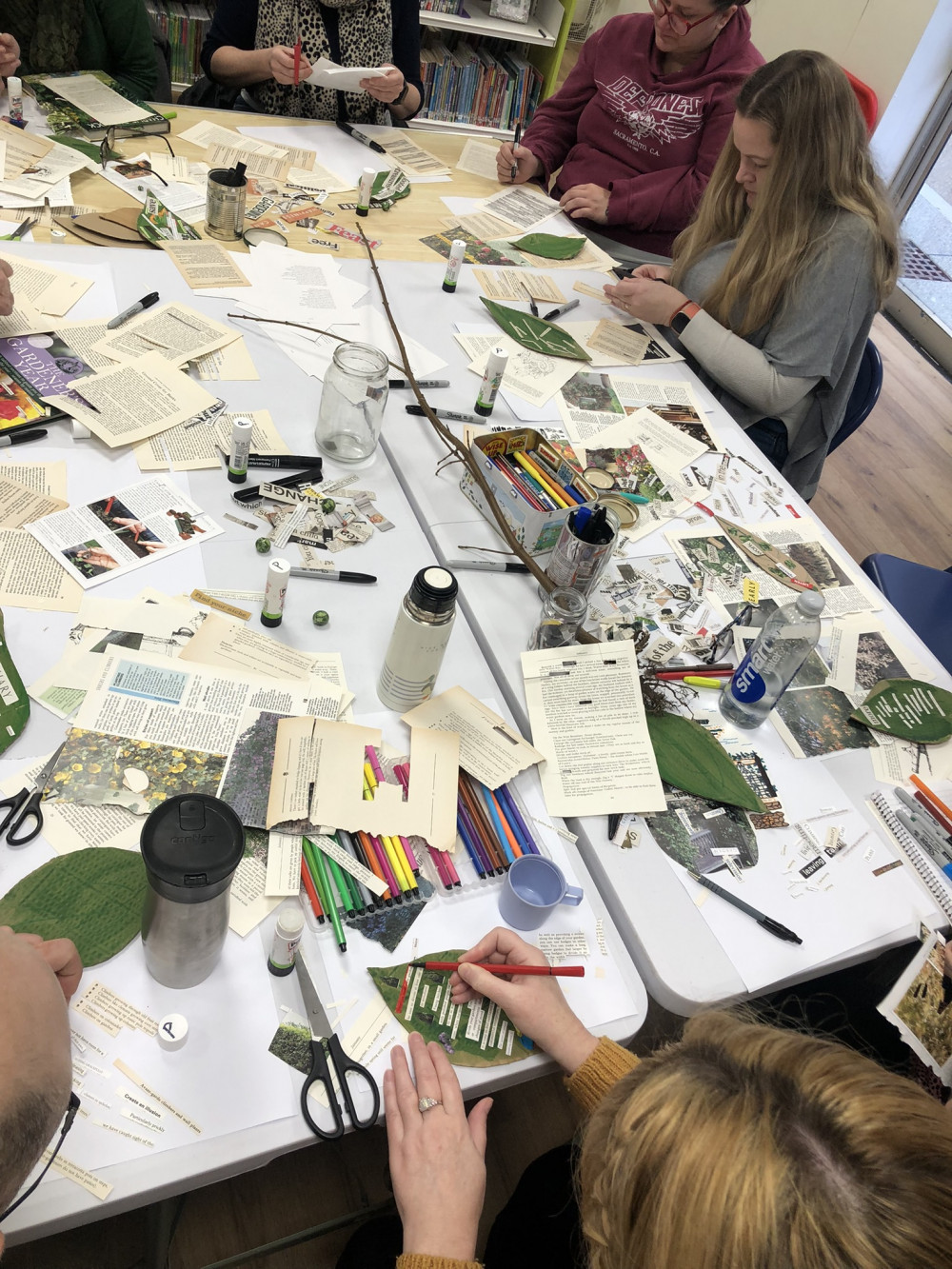 'Found' Poetry Art Workshop