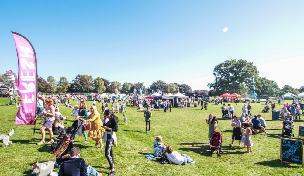 The War Memorial Food Festival will take place on Sunday 18 August 2024 (image via CJ's Events Warwickshire)