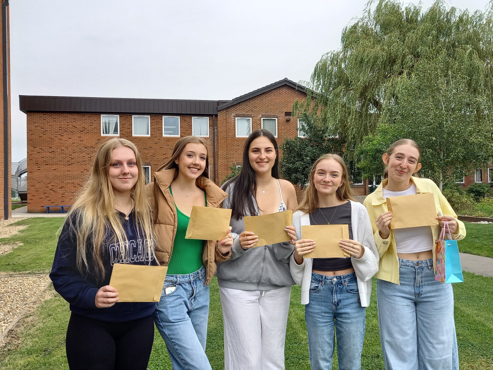 Sandbach High School and Sixth Form has reacted to the success of its students on A-Level Results Day 2024 