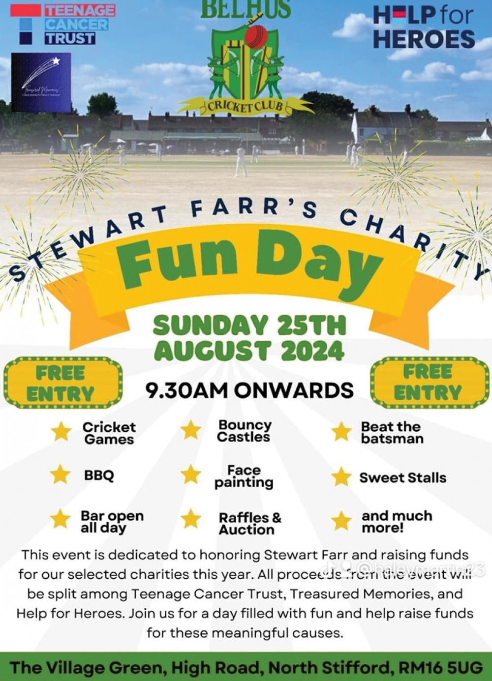 Stewart Farr Charity Day