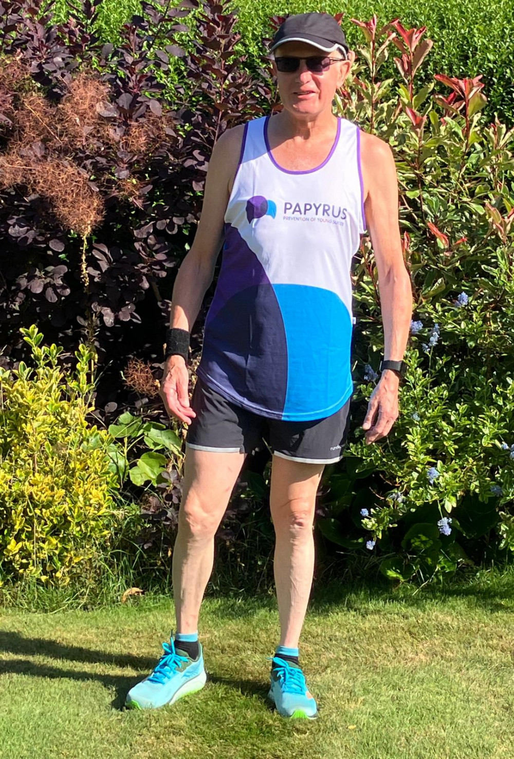 Mark Woodward, 72, has been preparing to take on Chester Marathon on Sunday 6 October, in aid of Warrington-based Papyrus, supporting young people with suicide prevenation (Mark Woodard).