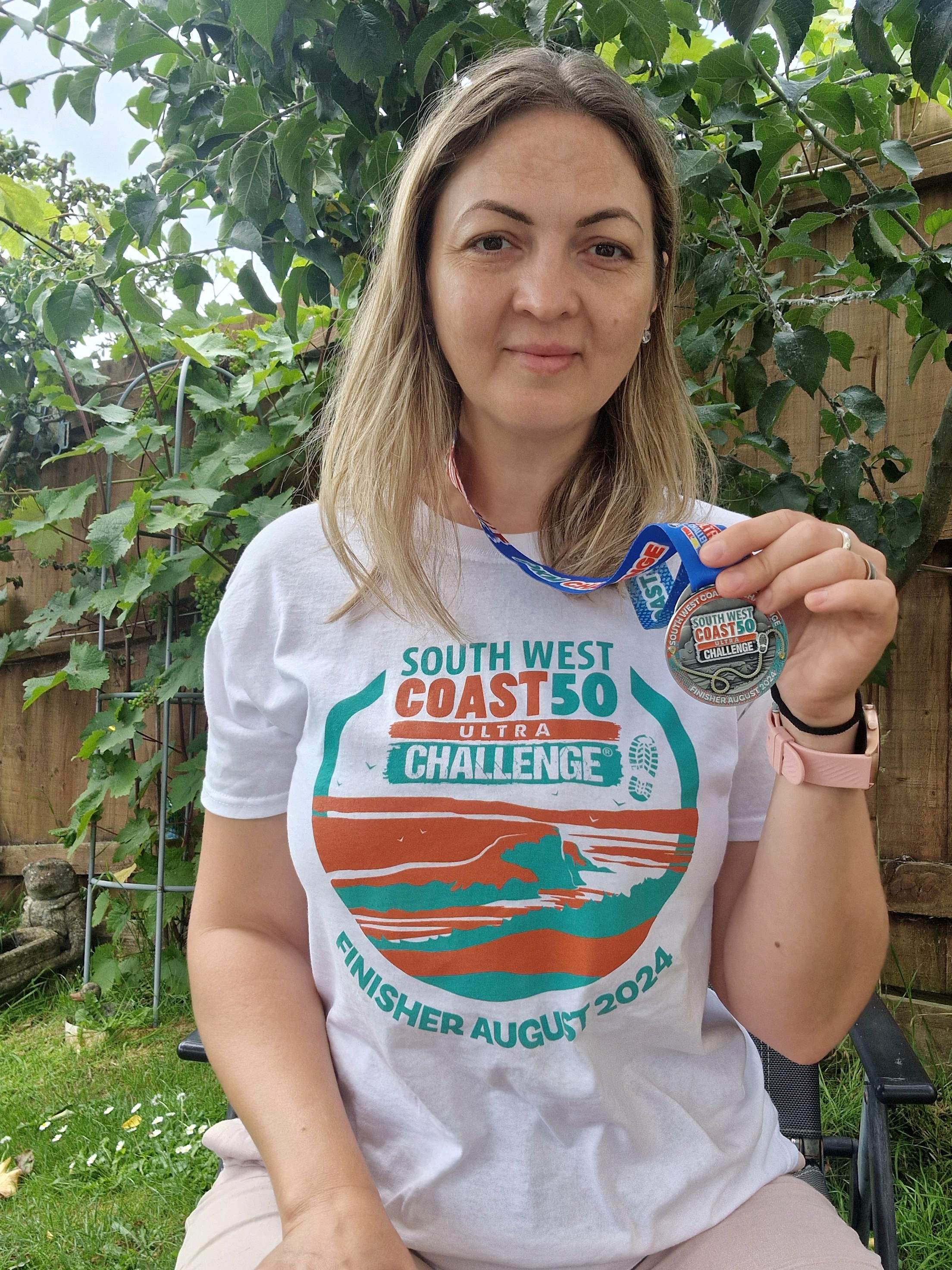 Adriana Banceanu with her medal