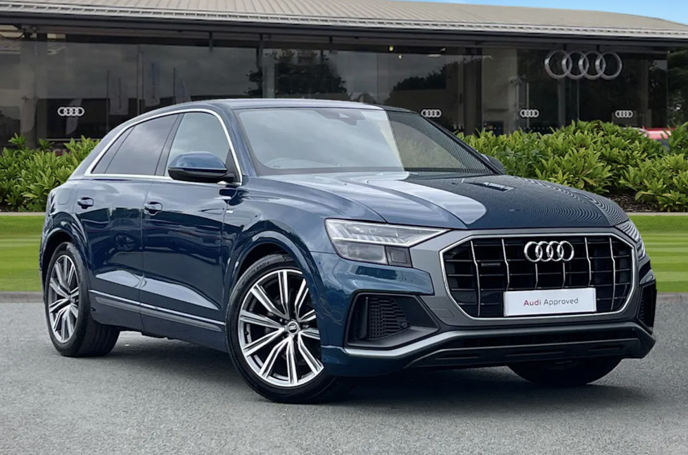 This approved used Audi Q8 is Swansway's car of the week (Swansway Group).