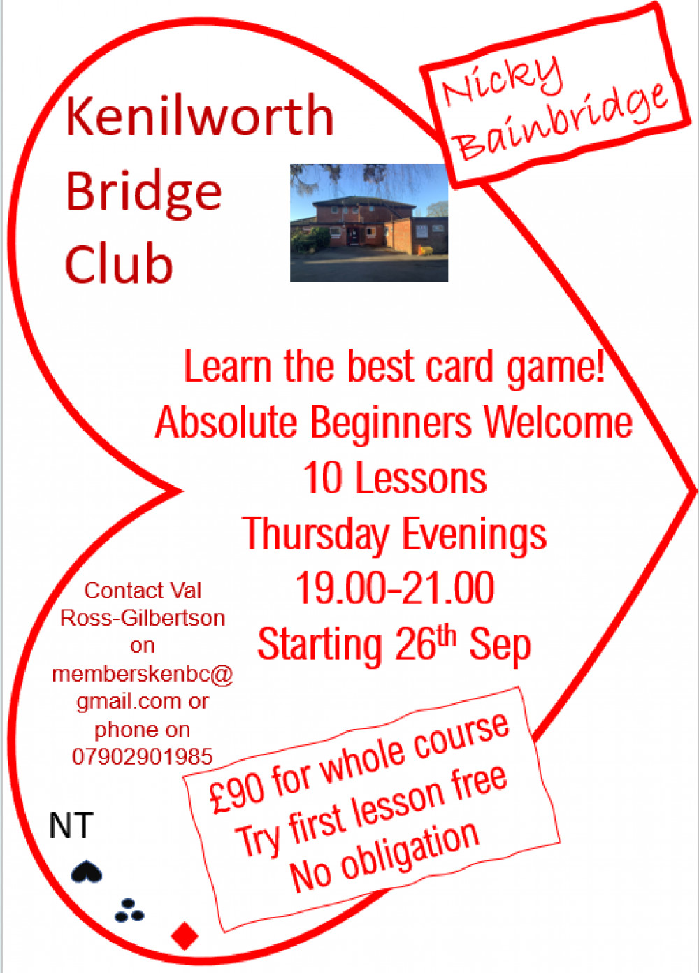 Kenilworth Bridge Club