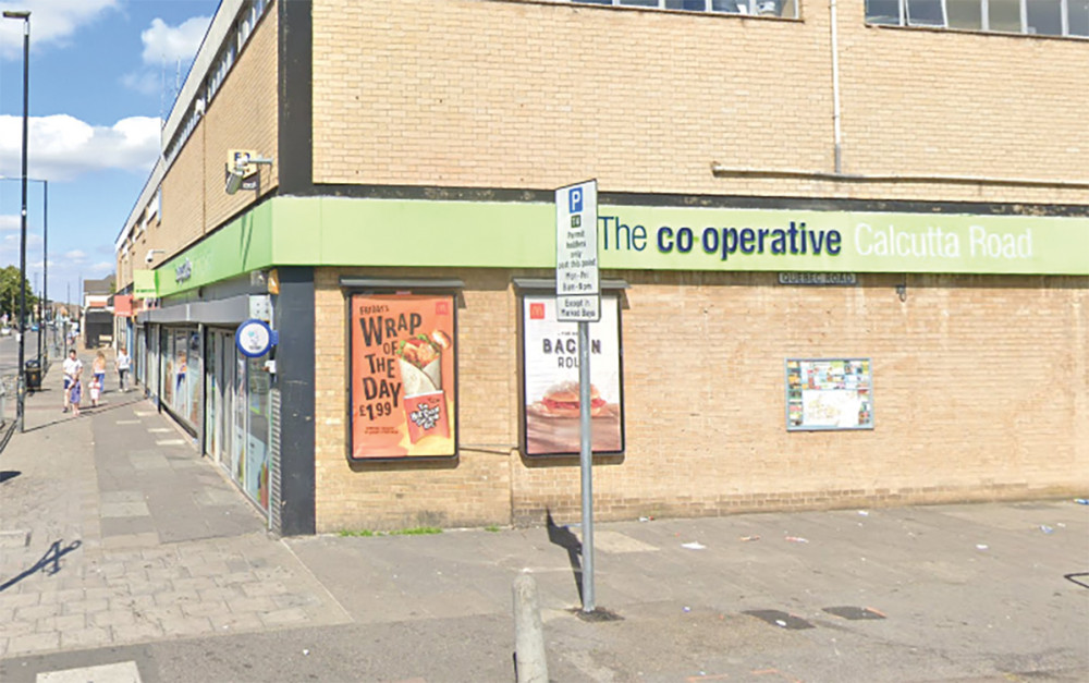 The Co-op on Calcutta Road.