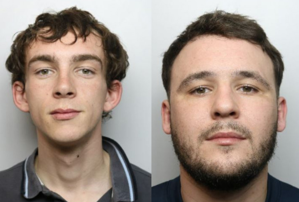 Lewis Redden, 20, and Marlon Dickens, 28, were both sentenced last week (Staffordshire Police).