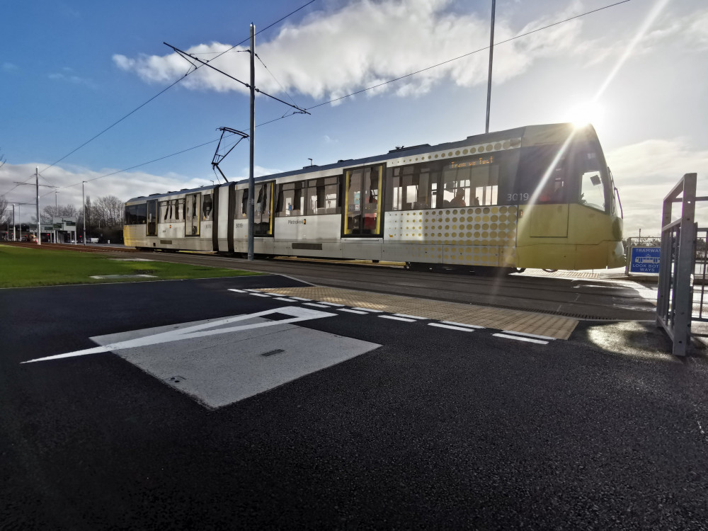 Building work on a Metrolink extension to Stockport could start by 2028, Mayor Andy Burnham has suggested (Image - Transport for Greater Manchester)