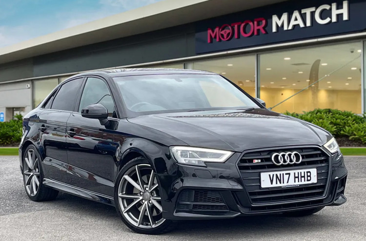 The Audi S3 is Swansway's car of the week, offering a powerful engine, a grizzly exhaust, and a luxurious touch (Image - Swansway Garages)