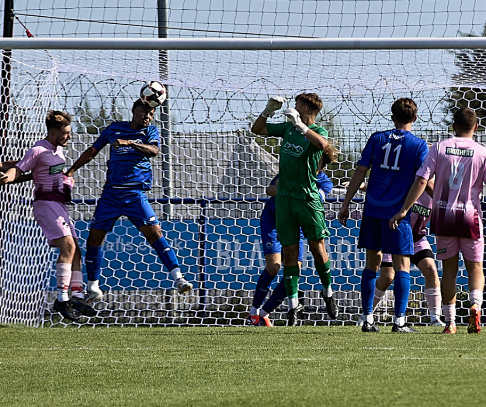 After a narrow 2-1 defeat in their last encounter, Shepton will be looking to turn things around. (Photo: Baffin Milton Rovers) 