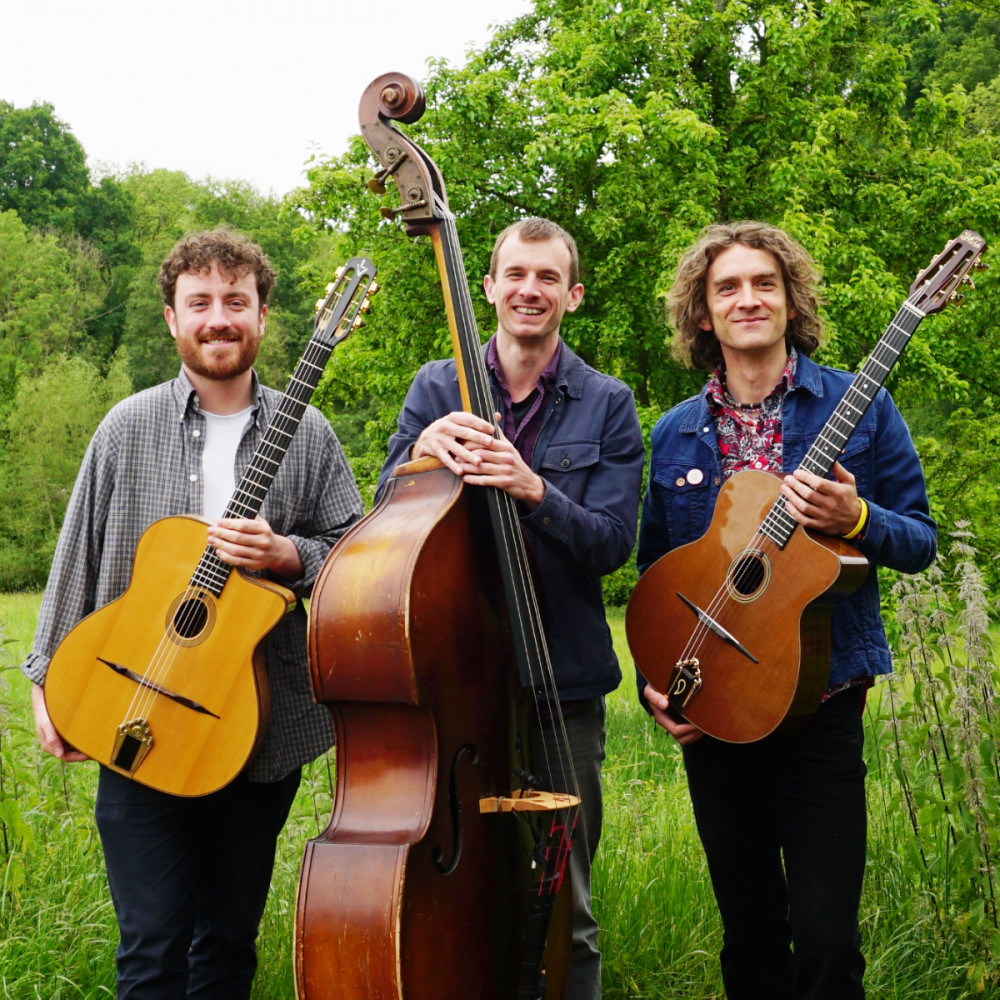 The Remi Harris Hot Club Trio - Thursday 19th Sept.  Uppingham.