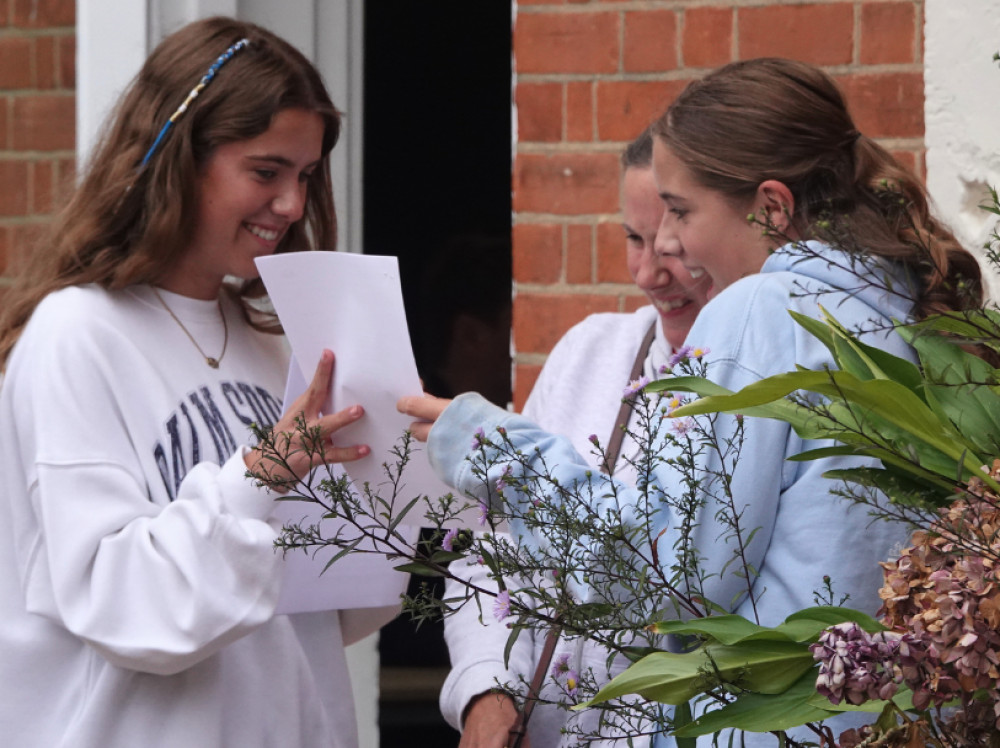 Students across Twickenham are picking up their GCSE, BTEC and other level two results today (credit: Radnor House Twickenham).