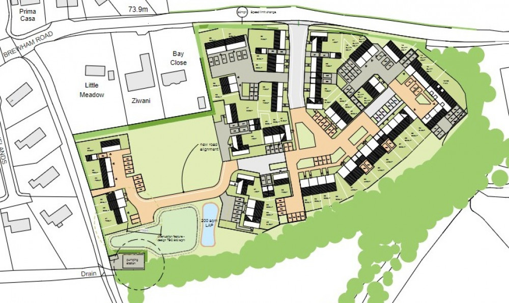 Plans For 60 Homes On Brewham Road In Bruton (Origin3)