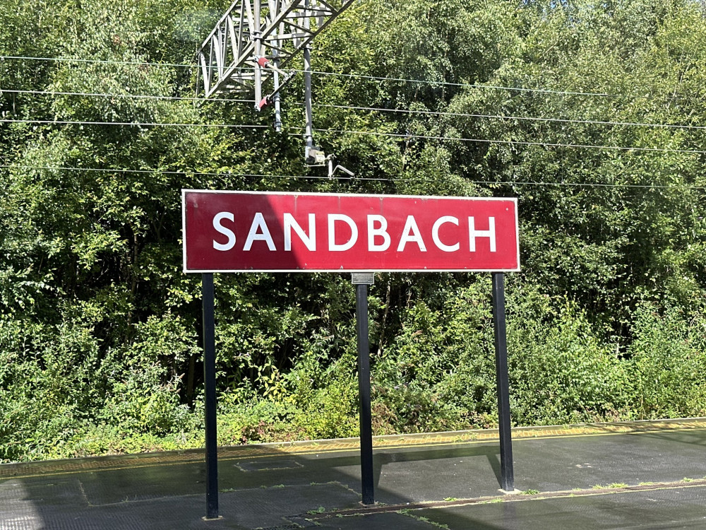 Sandbach Railway Station. (Image - Sandbach Nub News) 