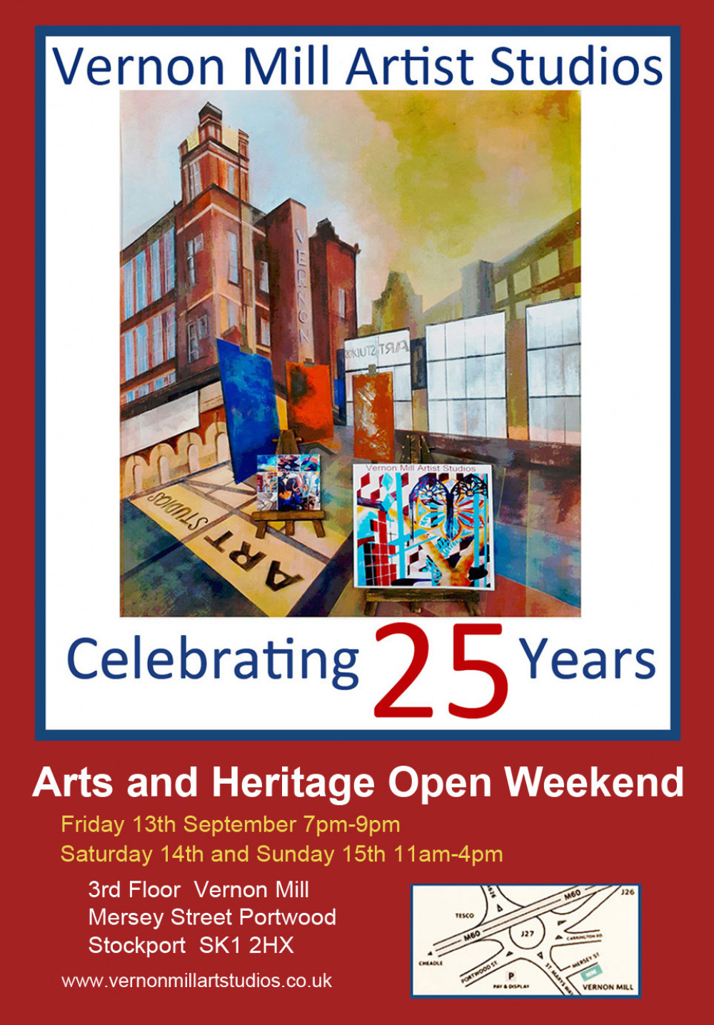 Vernon Mill Artist Studios Open weekend