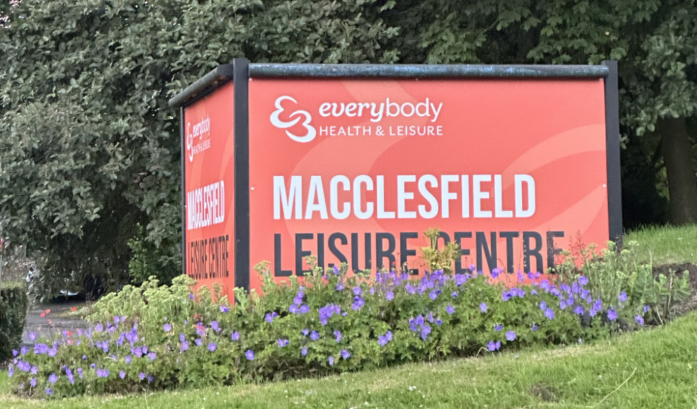 Macclesfield Leisure Centre, of Priory Lane, Upton Priory. (Image - Macclesfield Nub News) 