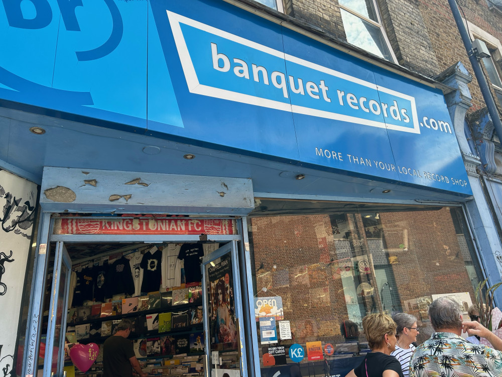 Banquet Records is located at 52 Eden Street, Kingston (Credit: Tilly O'Brien)