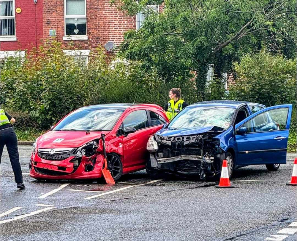 On Wednesday 28 August, Cheshire Police received reports of a collision at the junction of West Street and Victoria Centre (Holly Flynn).