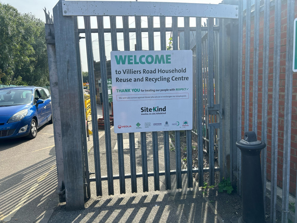 Villiers Road Household Reuse and Recycling Centre in Kingston takes your preloved items (Credit: Tilly O'Brien)