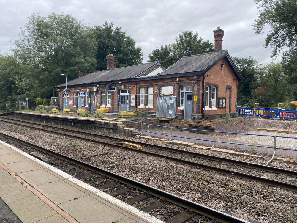 Part of the station building will be demolished as part of the work (image by James Smith)