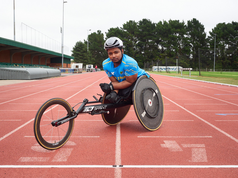 Hilmy Shawwal from Ealing, west London will be competing at the 17th Paralympic Games this summer (credit: Oliver Monk).