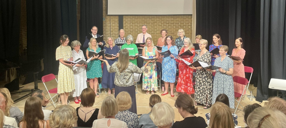 The choir raises money for Macmillan Cancer Support (credit: Twickenham Community Choir).