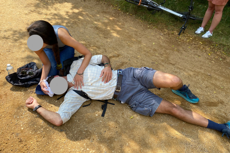 A man was 'forcefully' struck in the forehead by a golf club whilst he was walking in Richmond Park (credit: Image supplied).