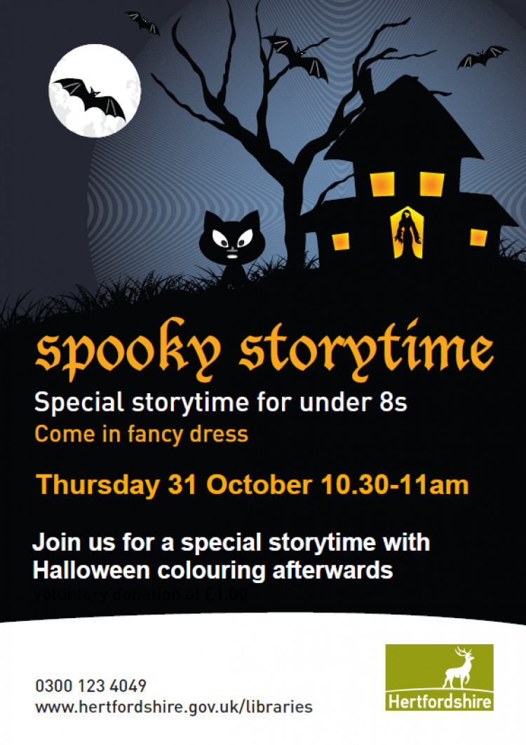 Spooky Storytime- Baldock Library