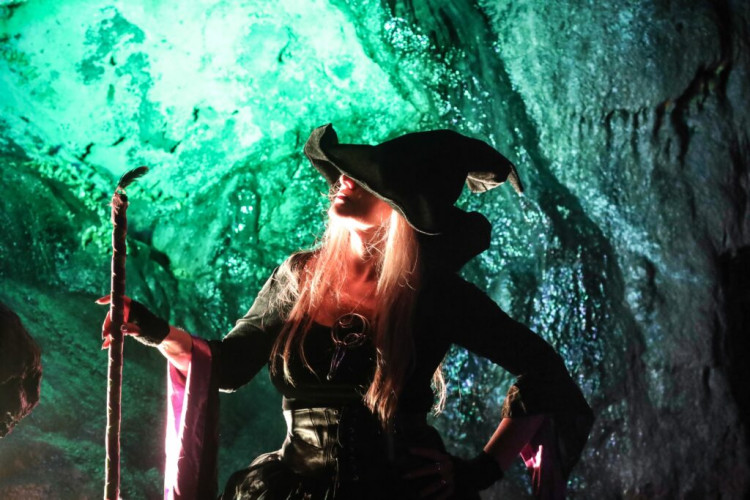 Will you fall under the spell of the witch? (Photo: Wookey Hole Caves) 