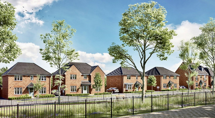 An artist's impression of the new Money Hill homes. Image: Supplied