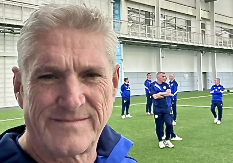 Ashby councillor Kenny Horn, Chairman of North West Leicestershire District Council, at St George's Park near Burton. Photo: Supplied