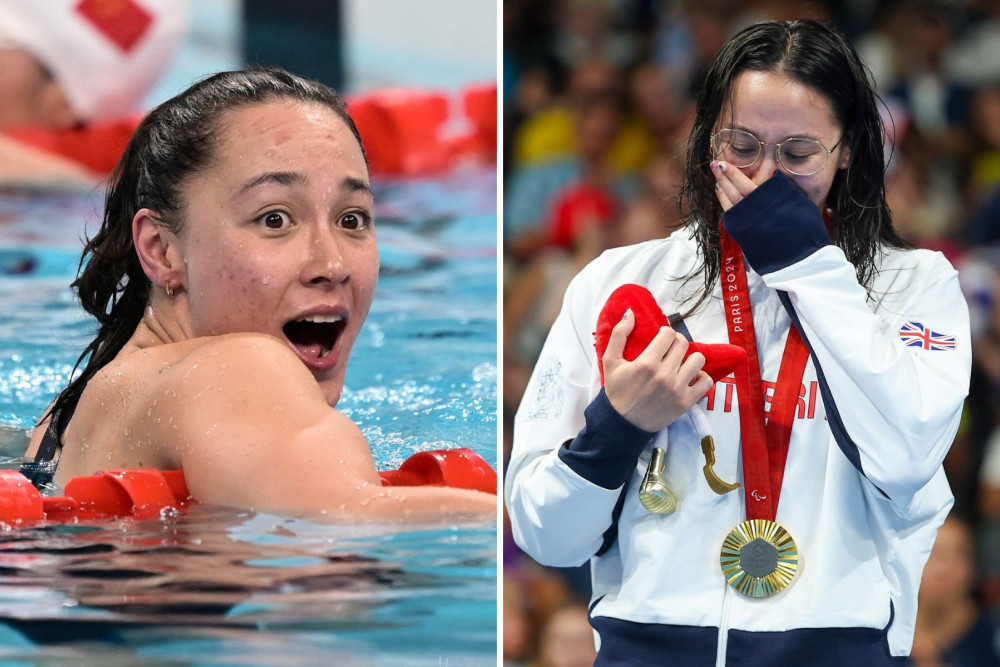 Alice Tai from Ealing Swimming Club struck gold again at the Paris Paralympic Games on 5 September (credit: @alice__tai & @paraswimming/Instagram).