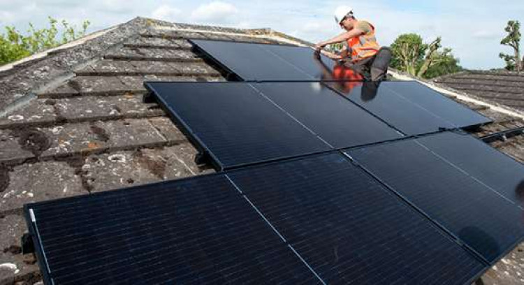 Scheme to champion solar celebrates first anniversary. (Image - Cheshire East Council) 