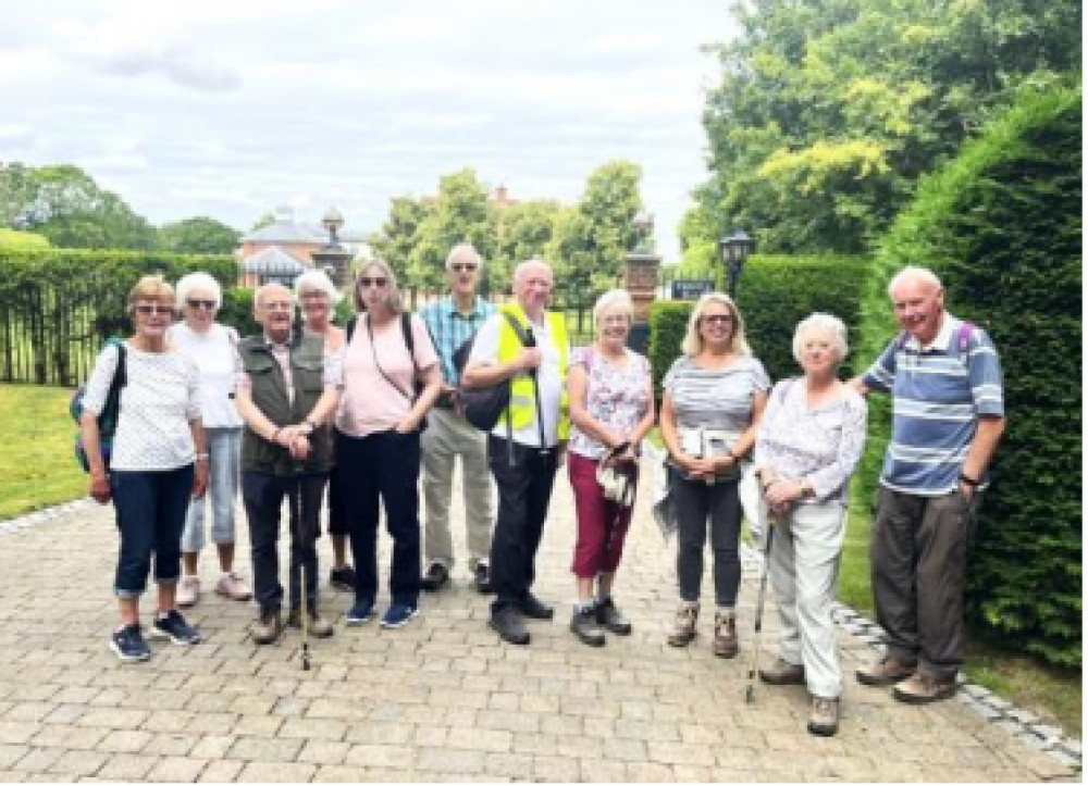 The Maldon u3a strollers. (Photo: Irina Vahonina)