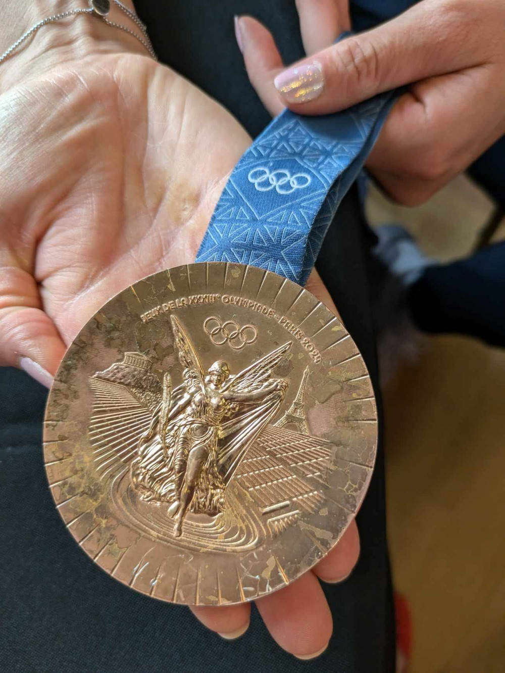 Two England rugby stars and an Olympian medal winner were in  Sandbach to inspire youngsters. (Photo: Nub News)