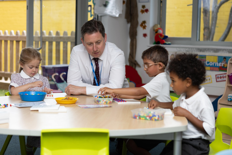 The Mall School is an independent school and nursery for girls and boys in Twickenham aged six months to 11 years old (credit: The Mall School).