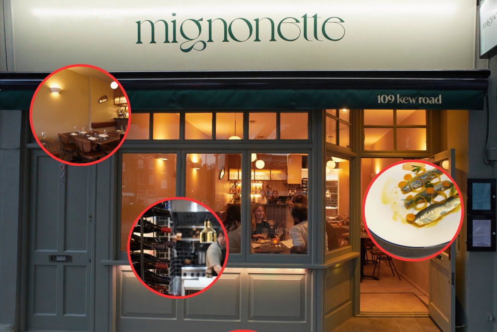 Mignonette Bistro in Kew, Richmond opened its doors on 5 September and is now taking walk ins and reservations (credit: Jamie Jignovese).