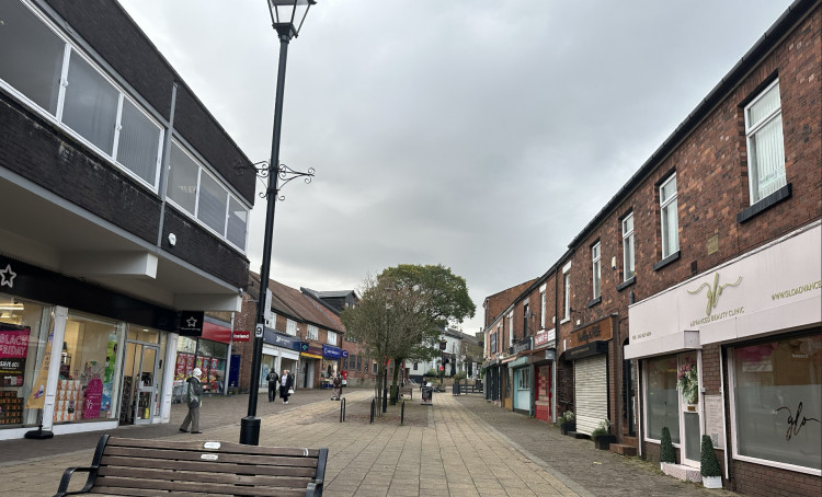 Marple high street, Stockport. (Image - Stockport Nub News) 