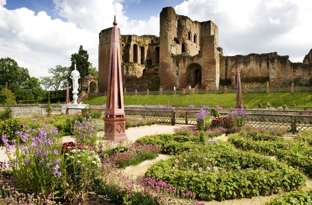 Kenilworth has been featured in the top 10 (image via English Heritage)